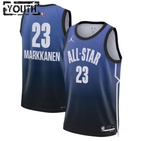 Dres All-Star 2023 Team 1 Lauri Markkanen 23 Nike Plava Swingman - Dječji